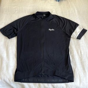 Black XL Rapha Cycling Jersey, Brand New